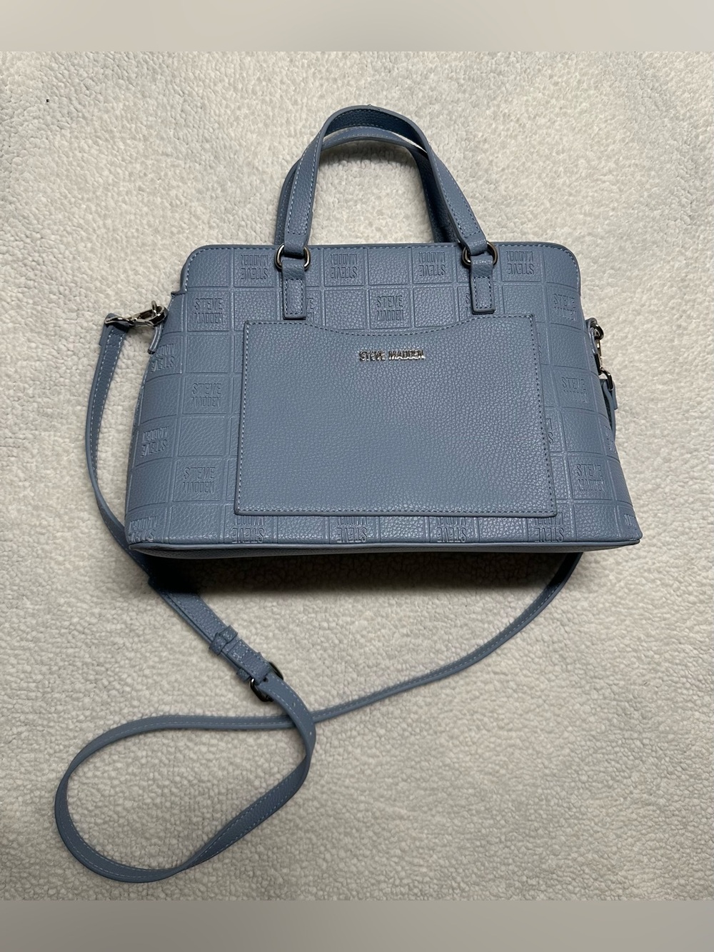 Steve Madden Baby Blue Crossbody bag with handles, Like New